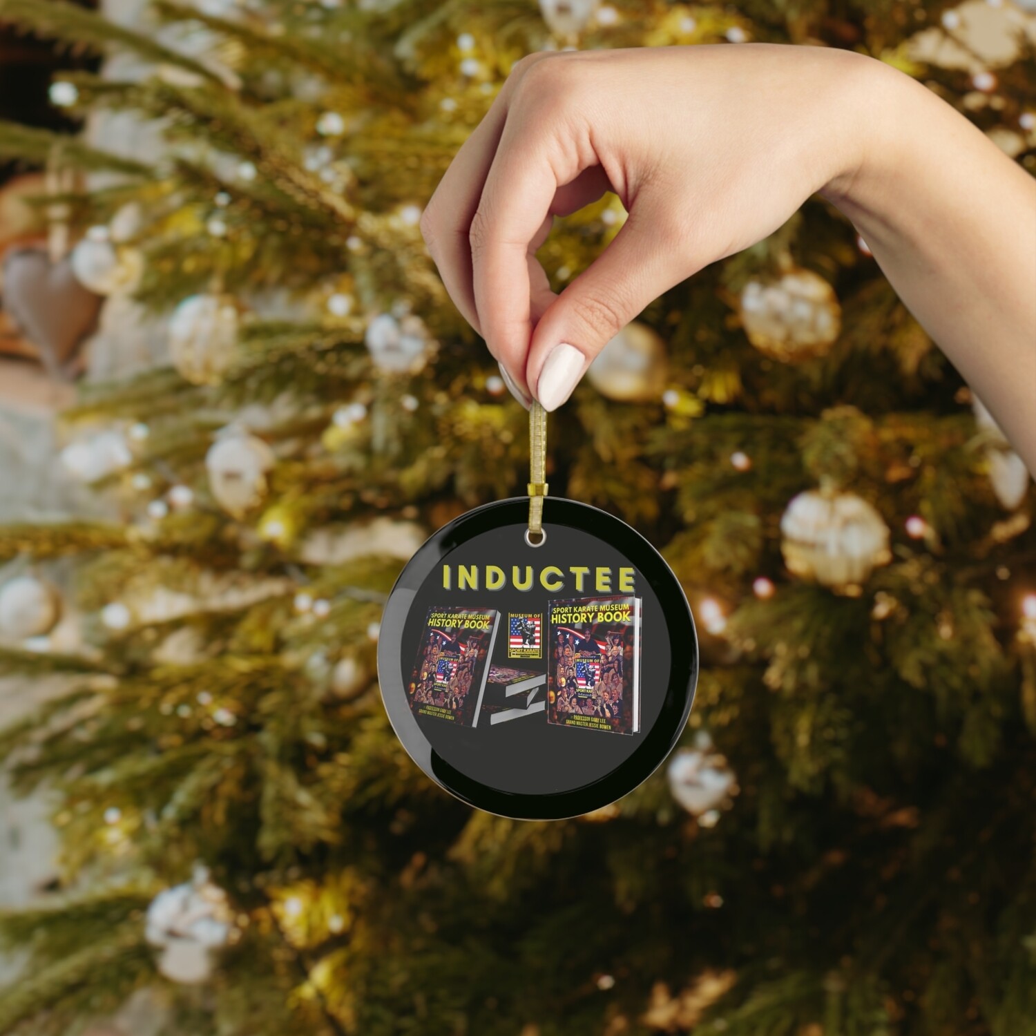 Sport Karate Holiday Ornament