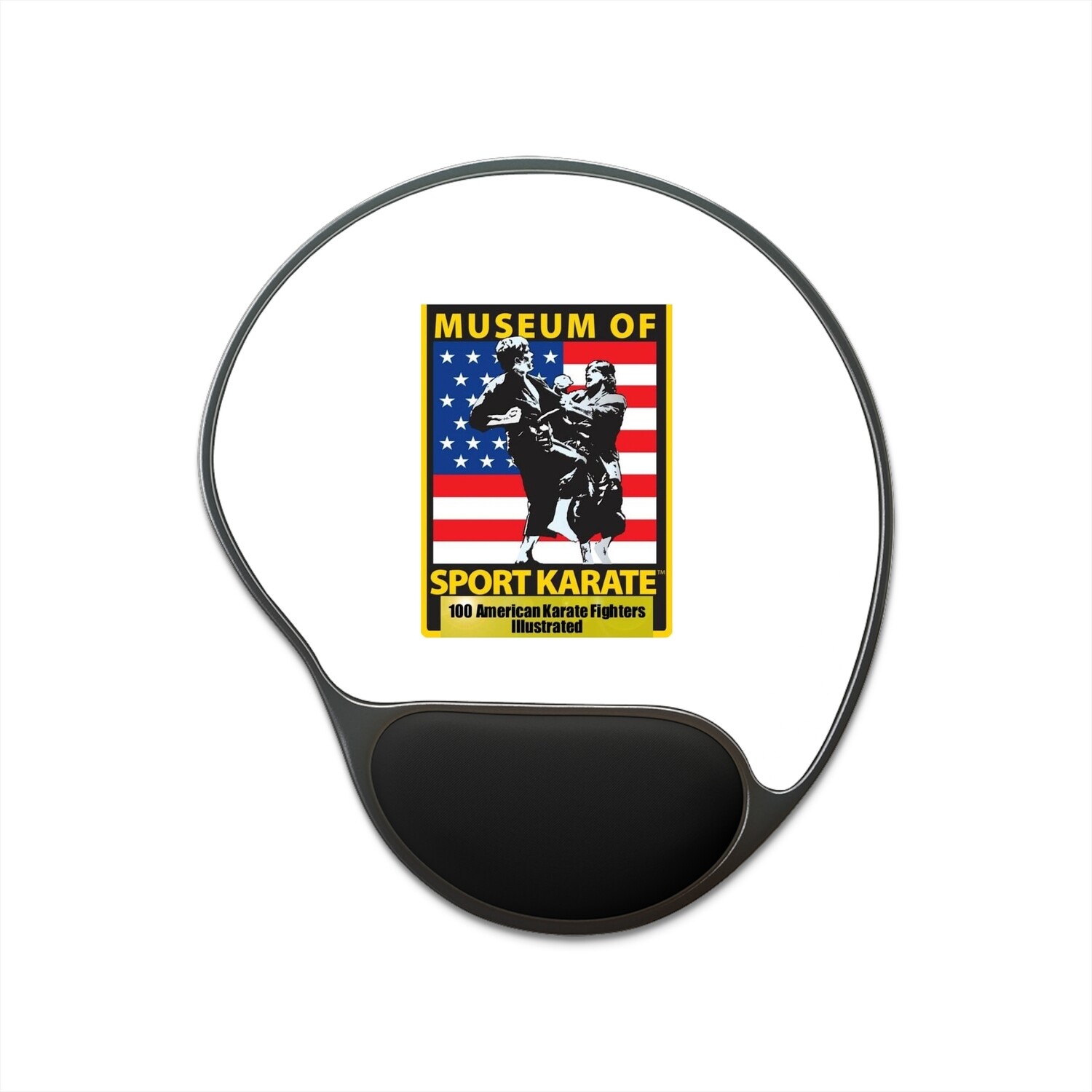 Sport Karate Museum Mouse Pad With Wrist Rest