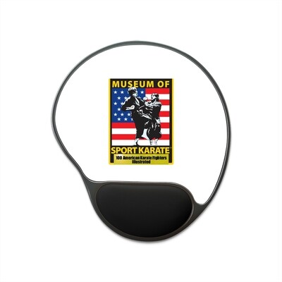 Sport Karate Museum Mouse Pad With Wrist Rest