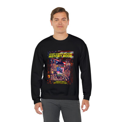 Sport Karate Museum History Book Unisex Heavy Blend™ Crewneck Sweatshirt