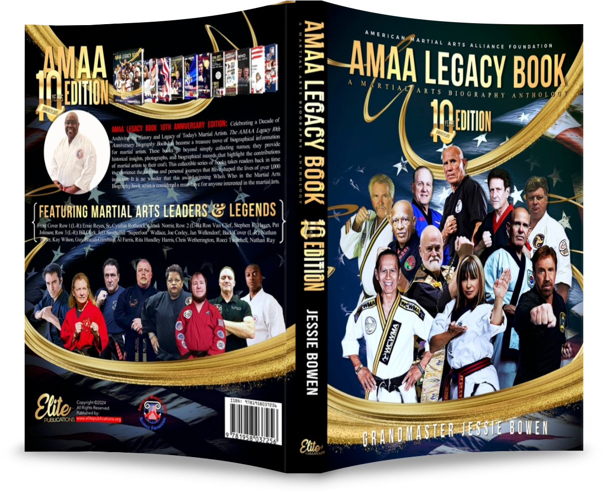 2024 AMAA Legacy Book 10th Anniversary Edition: A Martial Arts Biography Anthology  (Paperback)