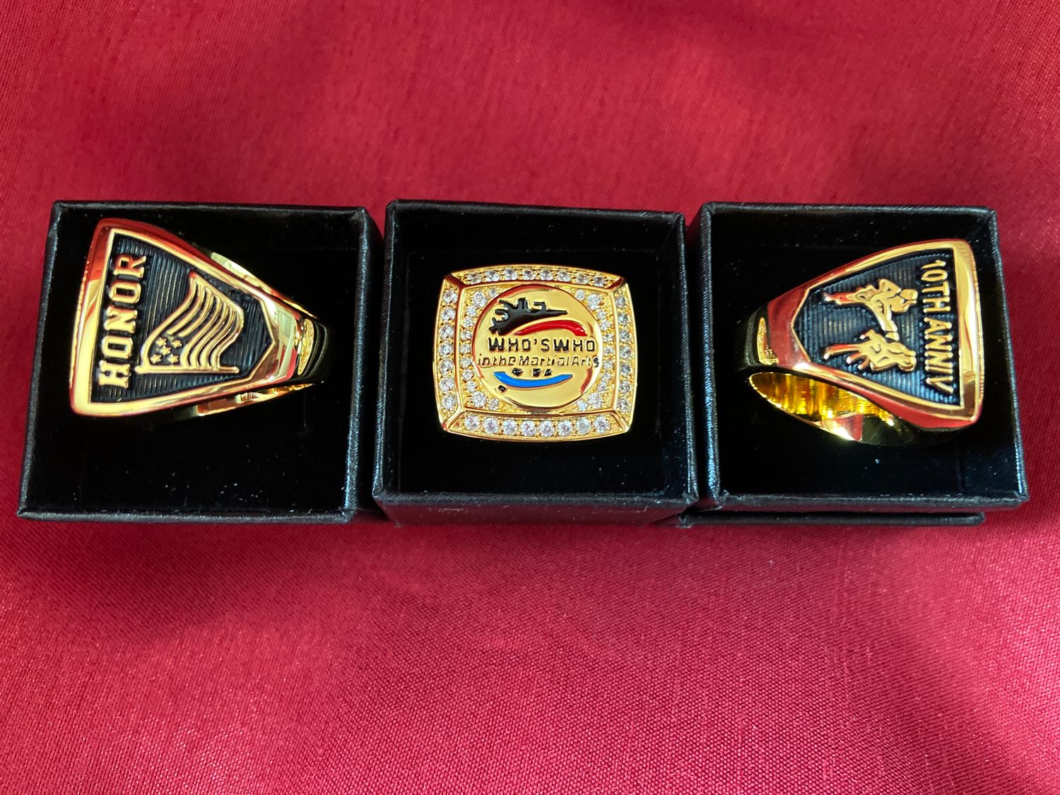 Who's Who in the Martial Arts 10th Anniversary Ring