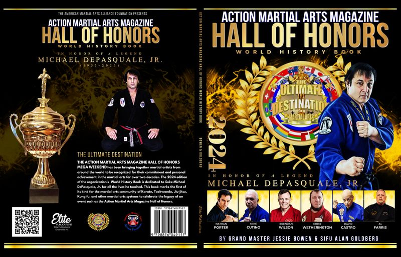 2024 Action Martial Arts Hall of Honors Biography Book - 5th Edition (Hardcover)