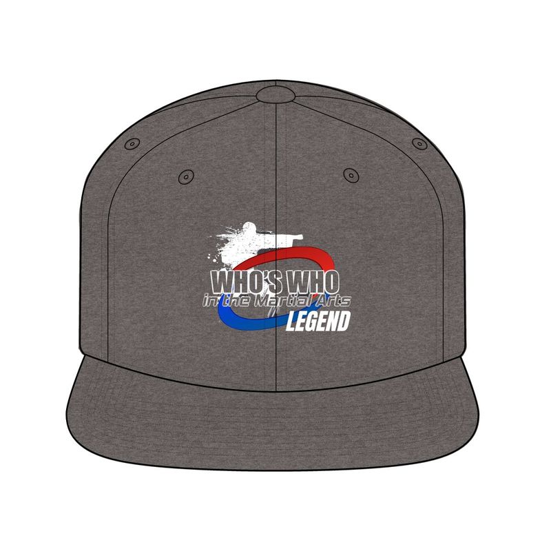 Martial Arts Legend Snapback Hat — "Who's Who in the Martial Arts" Logo