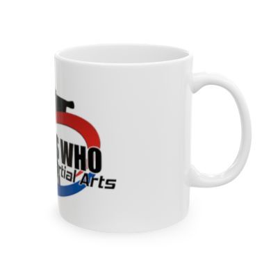 Who's Who in the Martial Arts Legend Ceramic Mug Black