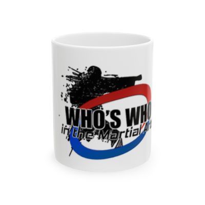 Who's Who in the Martial Arts Legend Ceramic Mug Black