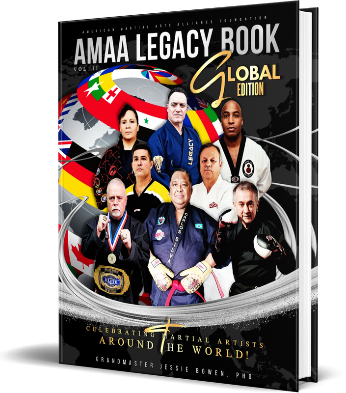 The 2025 AMAA Legacy Biography book 2025 Martial Arts Legacy Biography Book
