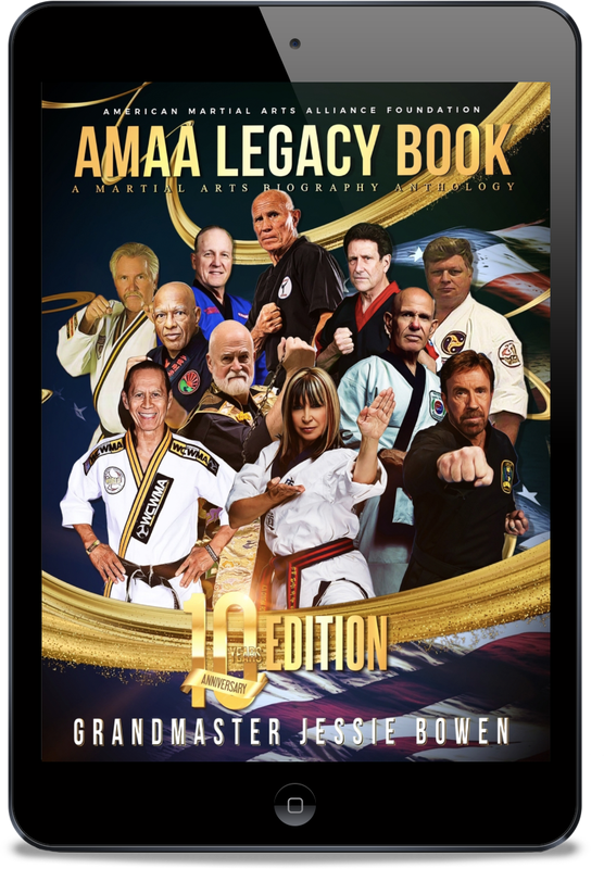 2024 AMAA Legacy Book 10th Anniversary Edition: A Martial Arts Biography Anthology  (PDF Download)