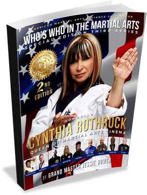 Paper Back Copy - Who's Who in the Martial Arts: A Tribute to Cynthia Rothrock and Martial Arts Biography Book Edition #9 International Impact Award winner