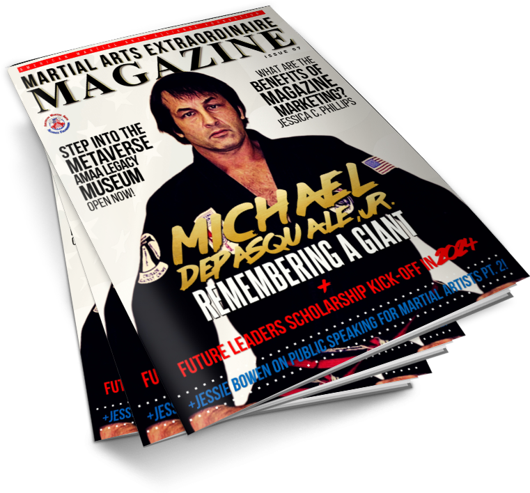 Martial Arts Extraordinaire Magazine Special Commemorative Edition Honoring Michael Depasquale Jr. (Paperback)