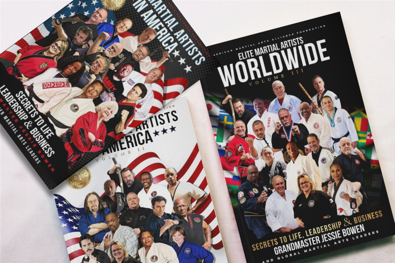 Elite Martial Artists in America Compilation Book Bundle
