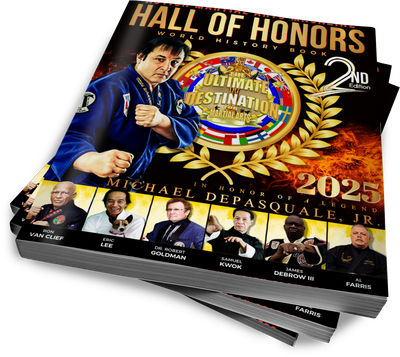 2025 Action Martial Arts Hall of Honors Biography Book - 5th Edition (Softcover) Pre-Order