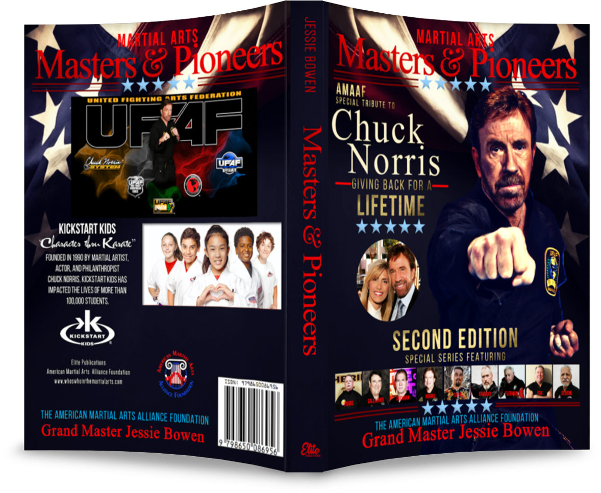 Chuck Norris Edition Martial Arts Masters &amp; Pioneers Volume 3 Softcover 2nd Edition - Tribute to GM Chuck Norris