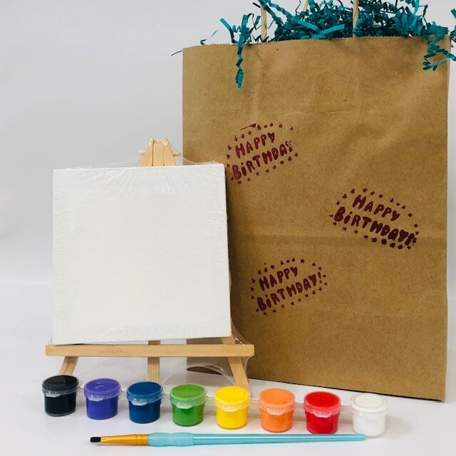 Mini Easel Birthday Bag