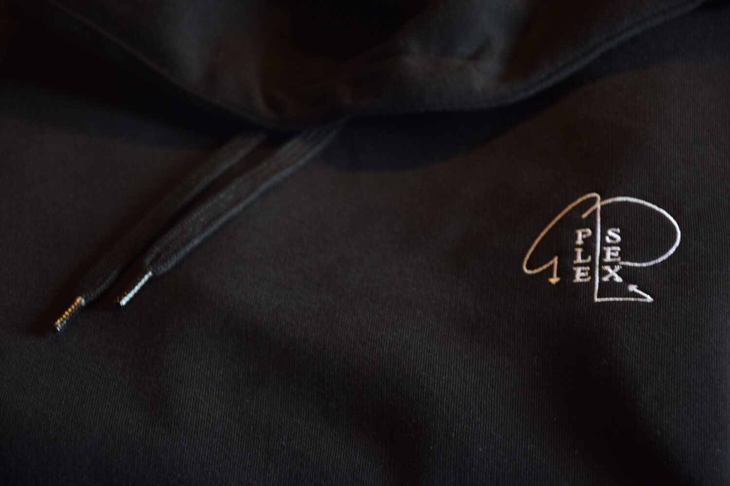 Kapuzen-Sweatshirt schwarz