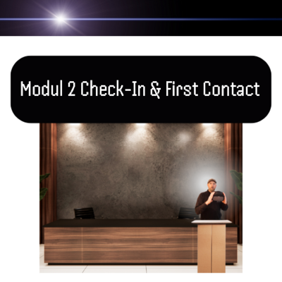VR Modul 2 - Check-In & First Contact