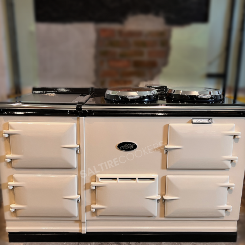 Reconditioned 4 Oven Aga Cooker with eControl (Light Cream)