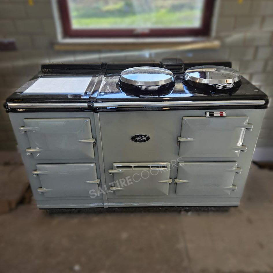 Reconditioned 4 Oven Oil Aga Cooker (French Grey)