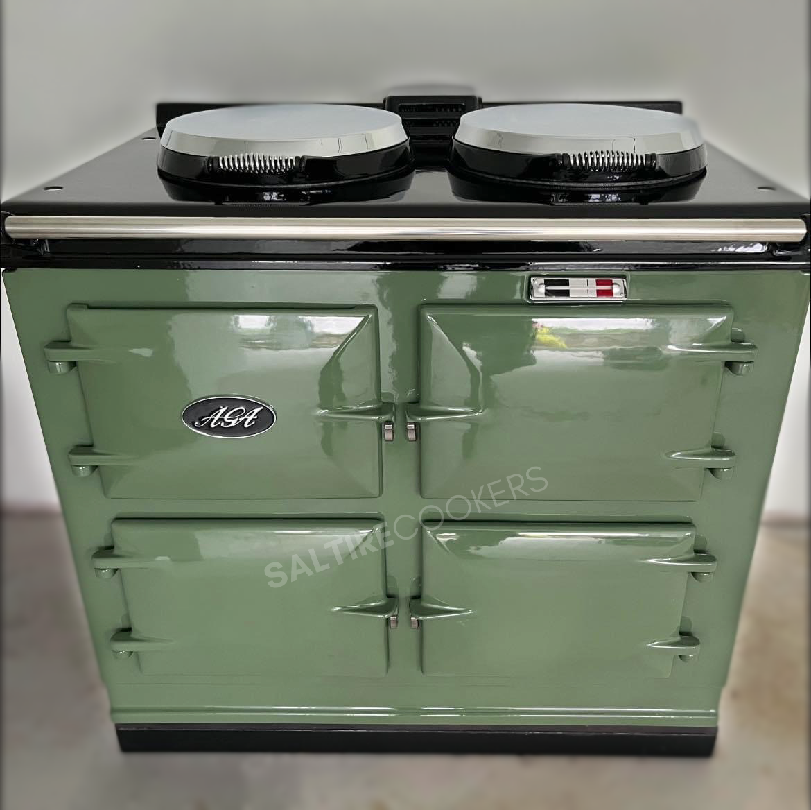 Reconditioned 3 Oven 13amp Aga Cooker (Nessie Green)