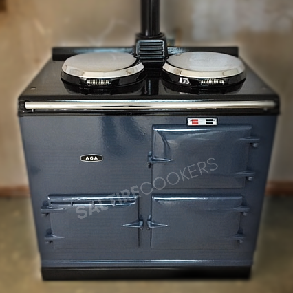 Reconditioned 2 Oven Oil Aga Cooker (Anthracite)