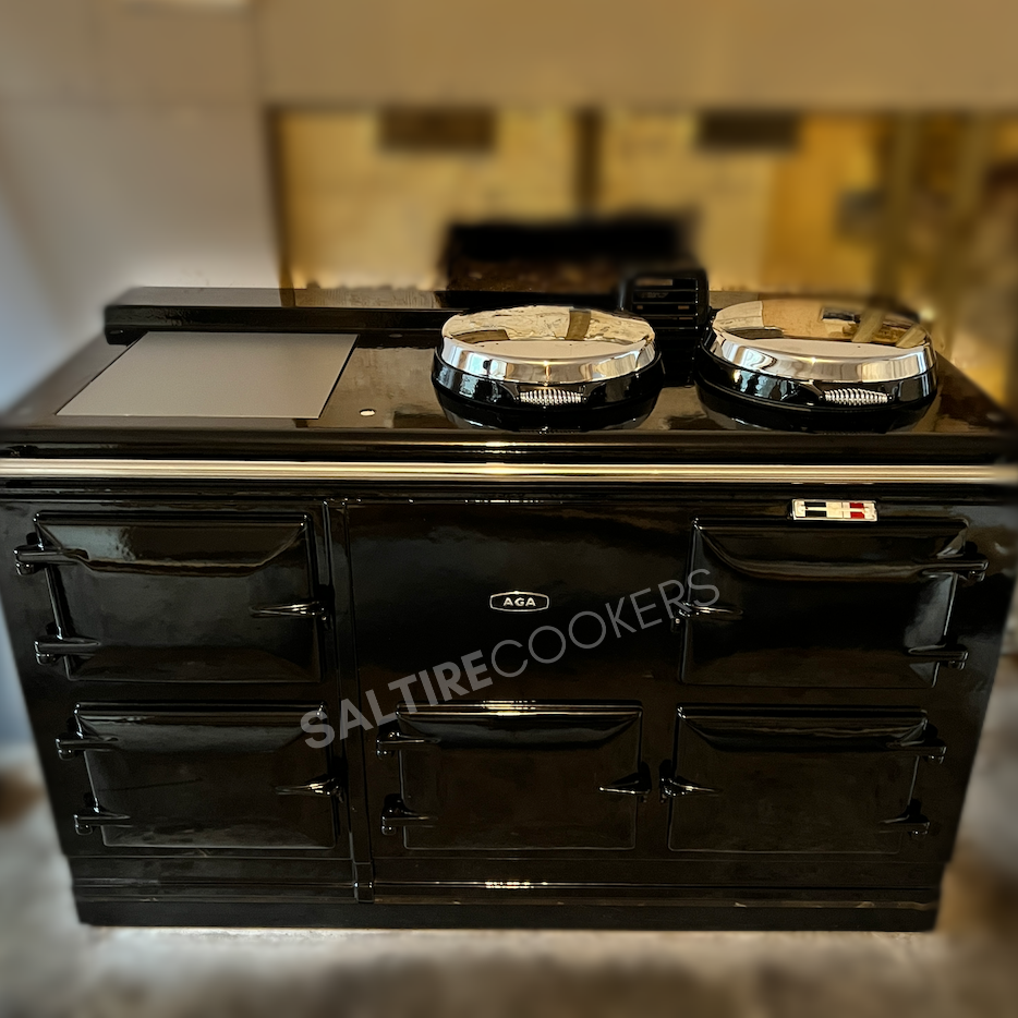 Reconditioned 4 Oven ElectricKit Aga Cooker (Black)