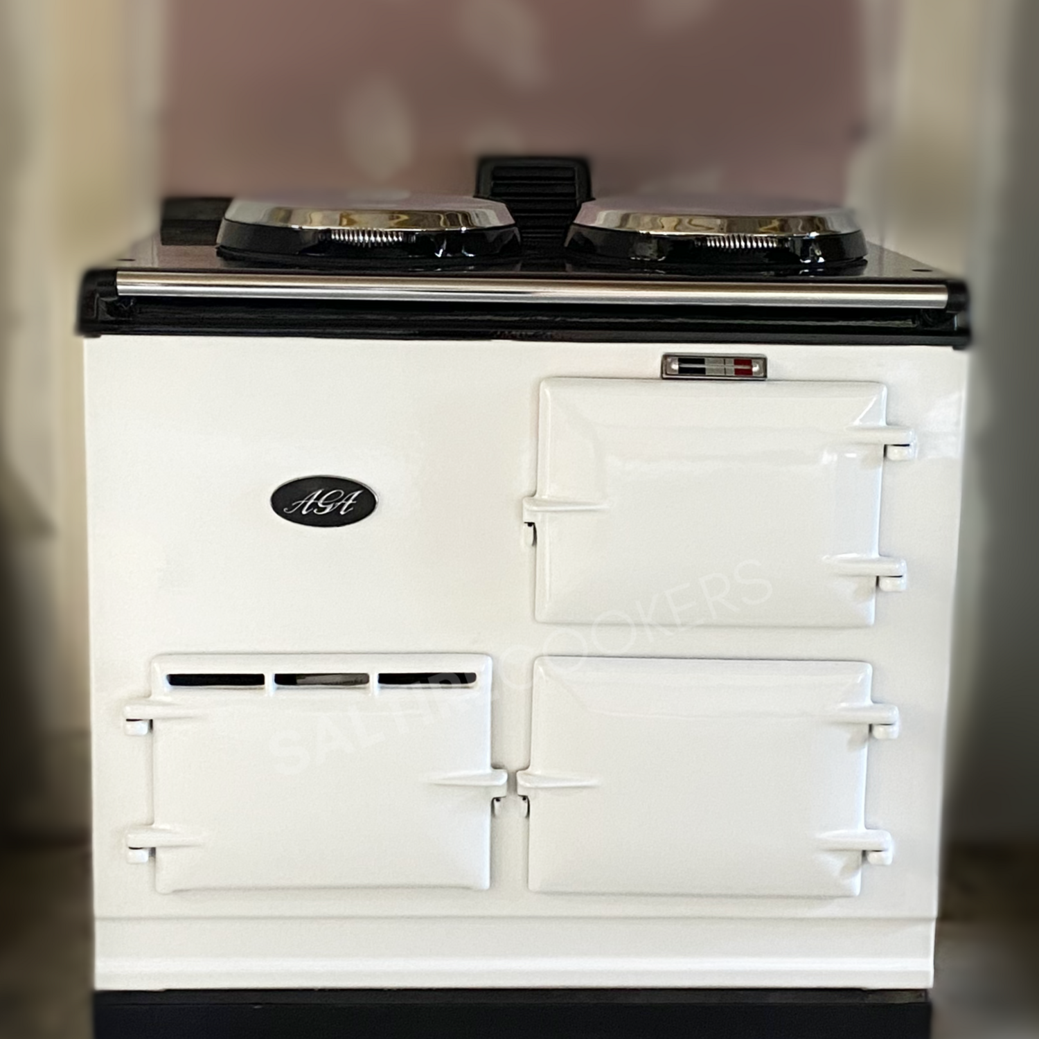 Reconditioned 2 Oven BF Gas Aga Cooker (White)