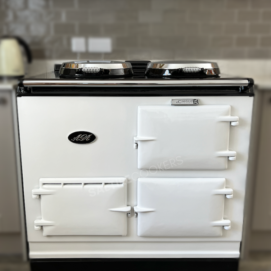 Reconditioned 2 Oven eControl Aga Cooker (White)