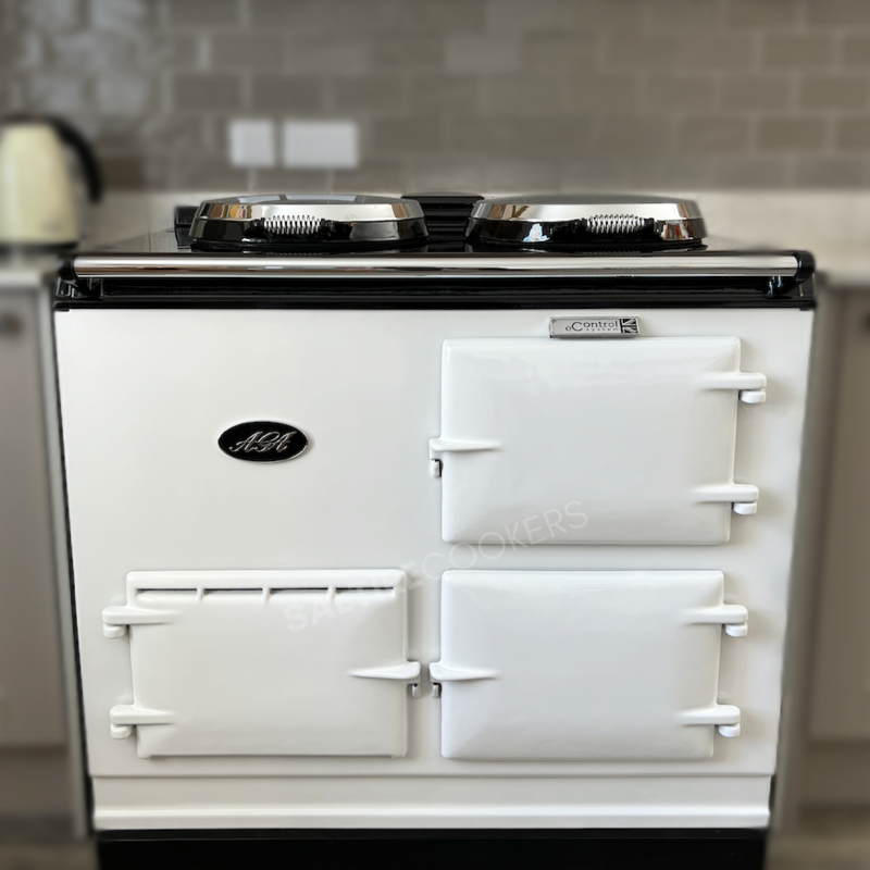 Reconditioned 2 Oven Aga Cooker with eControl (White)