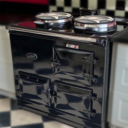 Reconditioned 2 Oven Gas BF Aga Cooker (Black)