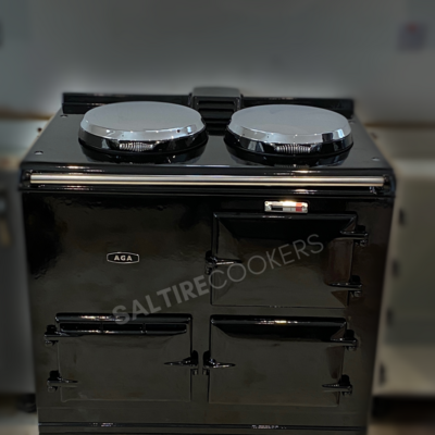 Reconditioned 2 Oven Aga Cooker with eControl (Black)