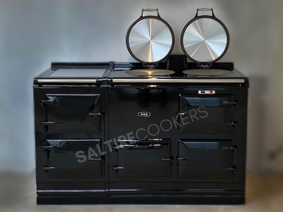 Reconditioned 4 Oven Aga Cooker with ElectricKit Advanced (Black)