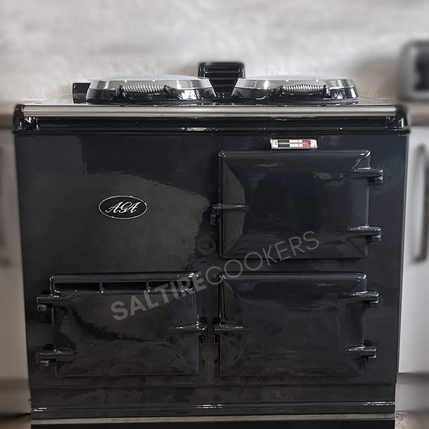 Reconditioned 2 Oven ElectricKit Aga Cooker (Pewter)
