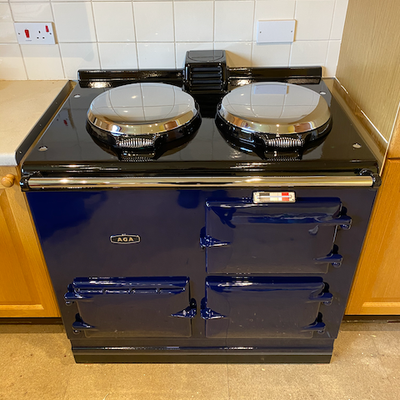 2 Oven Electric Aga Cooker (Royal Blue)