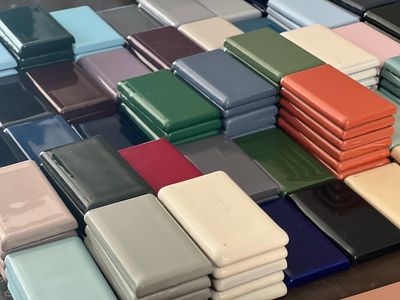 Aga Cooker Enamel Samples