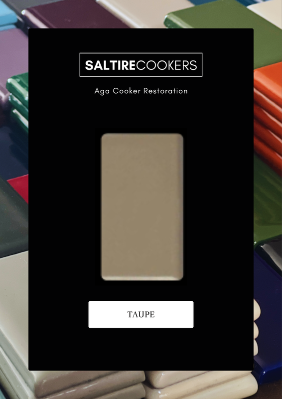 Taupe - Enamel Sample for Our Aga Cooker Refurbishment