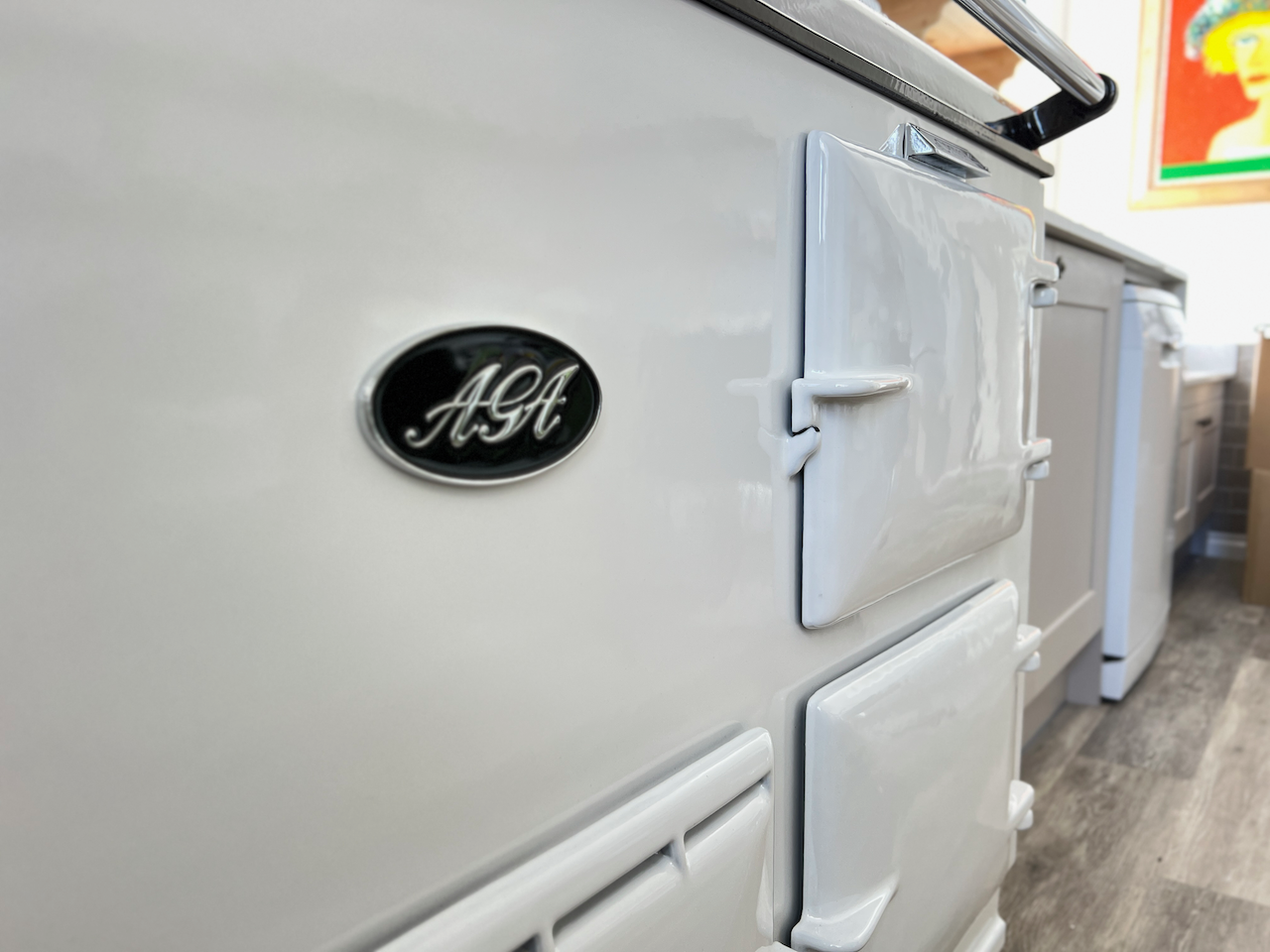 2 Oven Refurbished Aga Cooker (White)