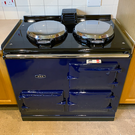 2 Oven Pre-Owned Aga Cooker (Royal Blue)