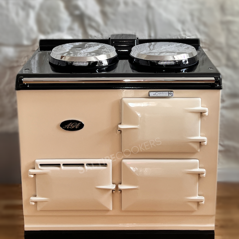 2 Oven Pre-Owned Aga Cooker (Light Cream)