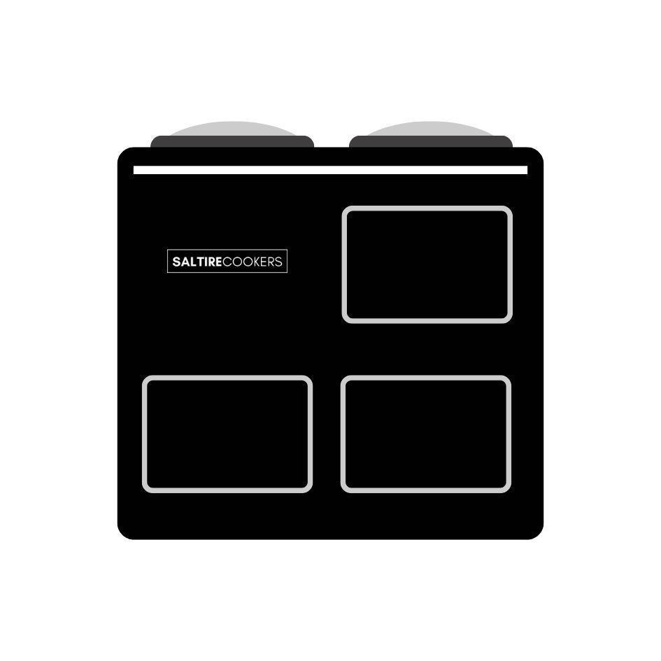 Refurbished 2 Oven Aga Cooker with eControl Series x2 (Any Colour)
