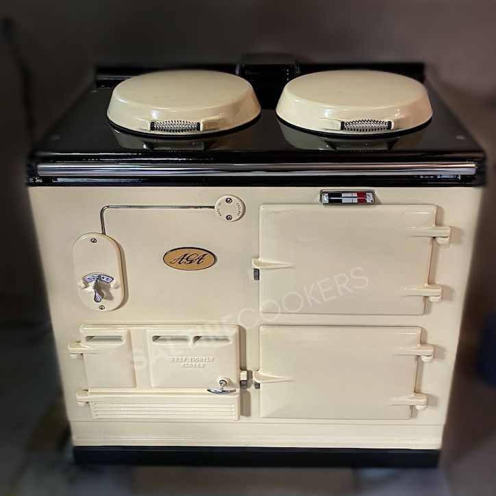 2 Oven Refurbished Aga Cooker - Classic Edition (KF Cream)