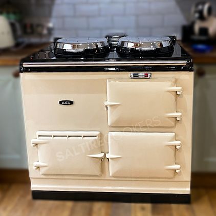2 Oven Refurbished Aga Cooker (Cream)