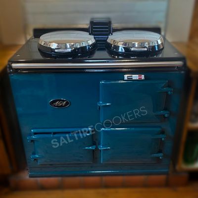 2 Oven Refurbished Aga Cooker (Peacock) 2 Oven Refurbished Aga Cooker (Peacock)