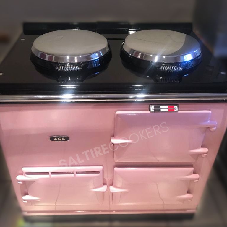 2 Oven Refurbished Aga Cooker (Pink)