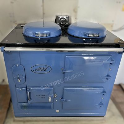 2 Oven Refurbished Aga Cooker - Traditional Style (Wedgewood)