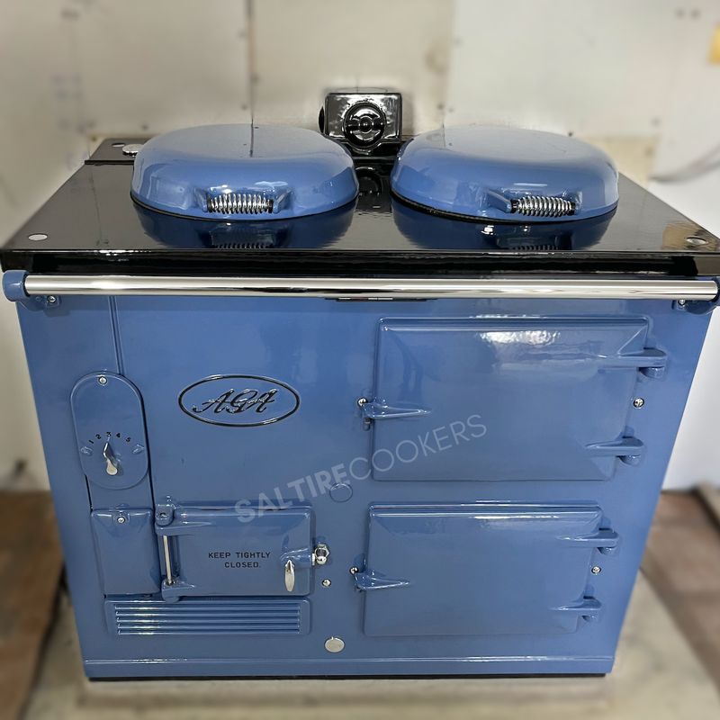 2 Oven Refurbished Aga Cooker - Traditional Style (Wedgewood)