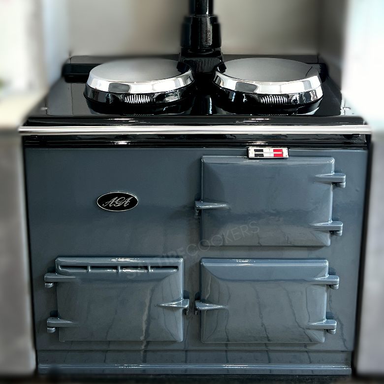 2 Oven Refurbished Aga Cooker (Anthracite)