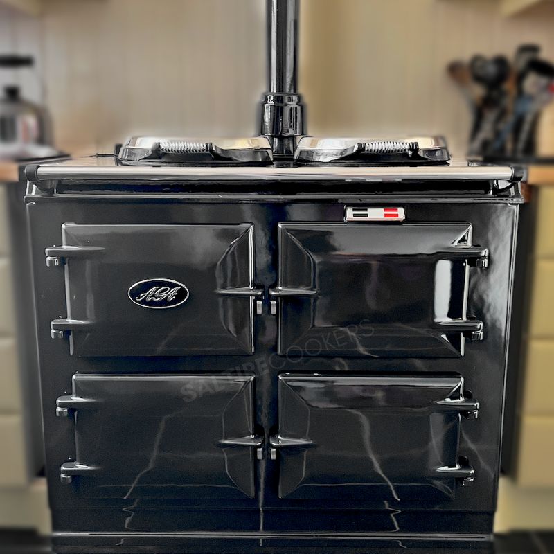 3 Oven Refurbished Aga Cooker (Pewter)