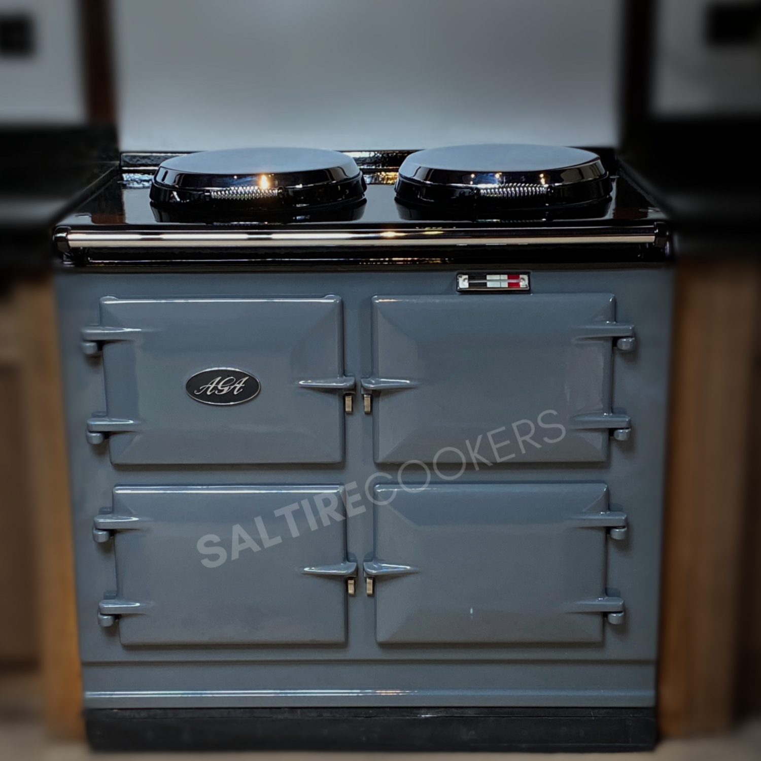 3 Oven Refurbished Aga Cooker (Slate)