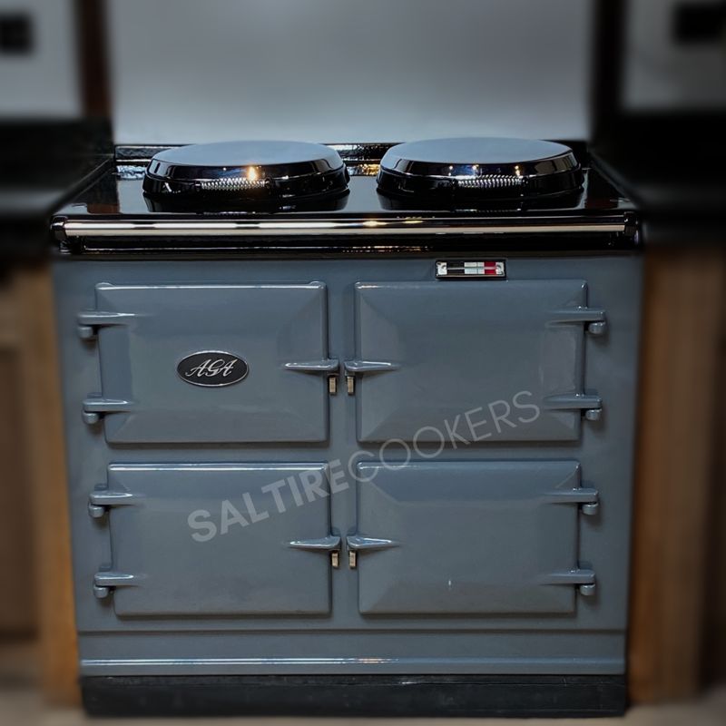 3 Oven Refurbished Aga Cooker (Slate)