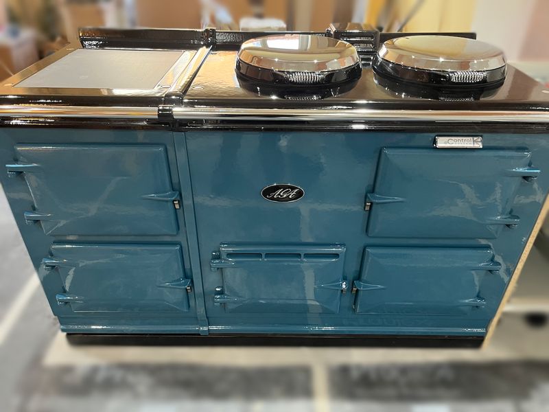 4 Oven Refurbished Aga Cooker (Peacock)